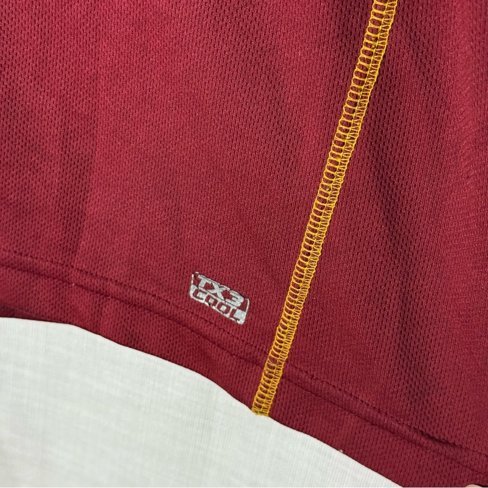 Washington Redskins Polo Shirt 2XL TX3 Cool Maroon & Gold - Picture 4 of 6